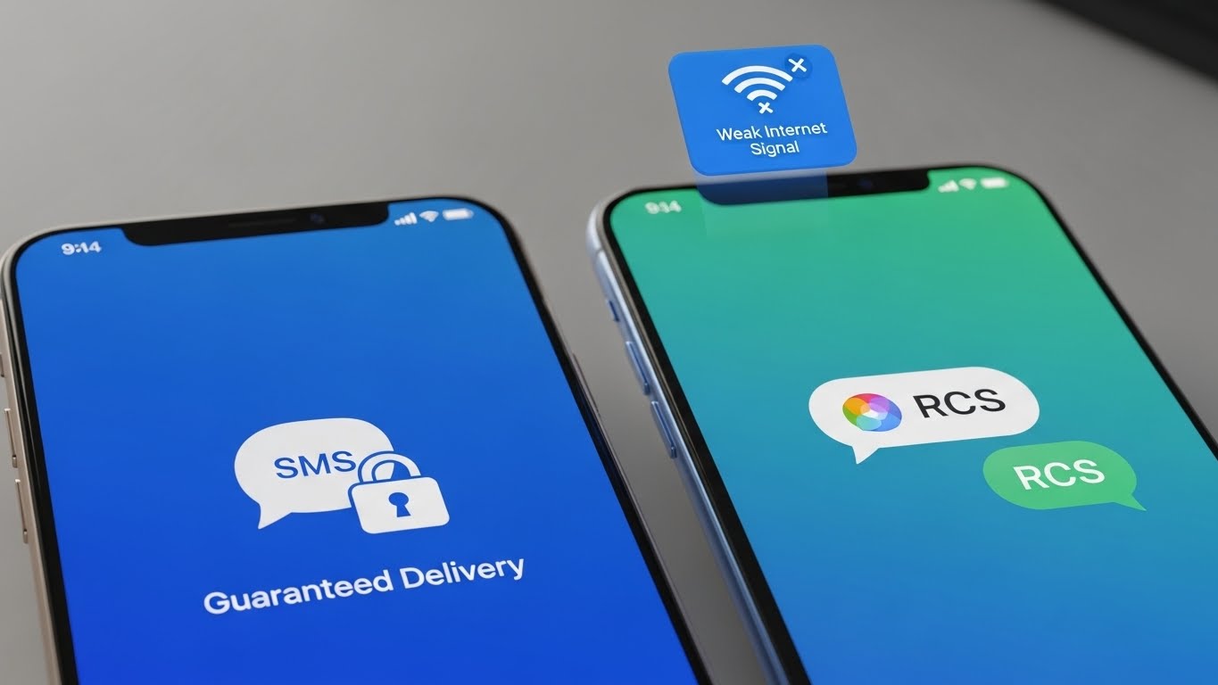 Comparação entre a segurança do novo padrão de mensagens RCS (Google Messages) e o antigo SMS, analisando a confiabilidade no Brasil.